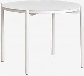 Runder Esstisch Ø110 Cm Aus Aluminium Elton