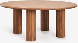 Runder Esstisch Aus Akazienholz Ginara Akazie