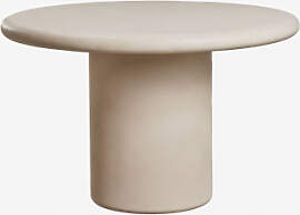 Runder Esstisch Namara Aus Zement Ø120 Cm &