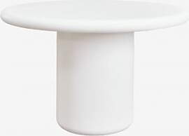 Runder Esstisch Namara Aus Zement Ø120 Cm &