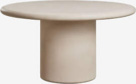 Runder Esstisch Namara Aus Zement Ø140 Cm &