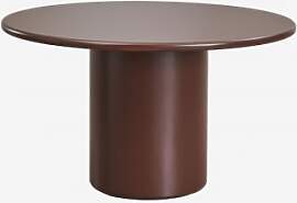 Runder Esstisch Rodeo Aus Mdf Braun Kaffee &