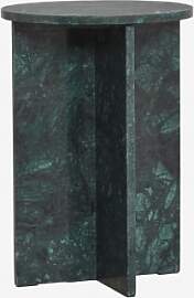 Runder Nachttisch Ø35 Cm Aus Marmor Mencia