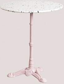 Runder Terrazzo-bartisch (ø60 Cm) Volutto
