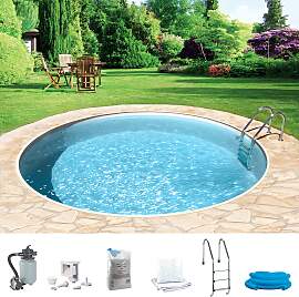Rundpool KONIFERA "HOLIDAY 3", weiß,
