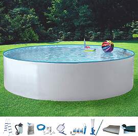 Rundpool KONIFERA "NEO 2", weiß,