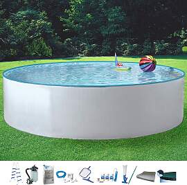 Rundpool KONIFERA "NEO 2", weiß,