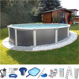 Rundpool KWAD "Steely Supreme Design inkl.