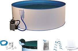 Rundpool MY POOL BWT "inkl. Sicherheitsleiter 
