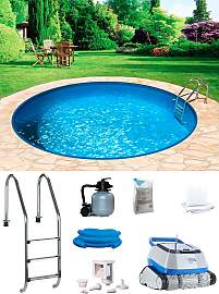 Rundpool MY POOL BWT "POWER", weiß,