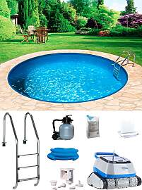 Rundpool MY POOL BWT "POWER", weiß,