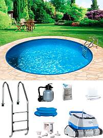 Rundpool MY POOL BWT "POWER", weiß,