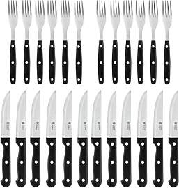 Russell Hobbs 24-tlg. Steakmesser- u. Gabel-Set,
