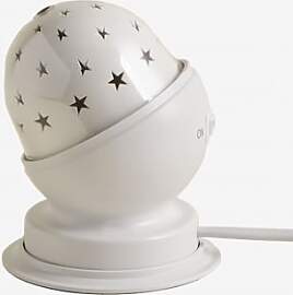 Russell Kids Led-sternenprojektor-tischlampe Weiss 