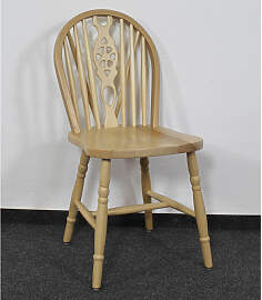 Rustikaler Esszimmerstuhl Buche natur