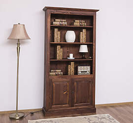 Rustikales Landhausstil Holzregal mahagoni