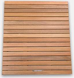 rutschfeste Holz Badematte, Wood Badematte,