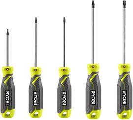 RYOBI Schraubendreher-Set, Torx, 5-tlg. RHSDST5