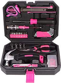 Sada nářadí HOME PINK 66