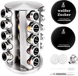 SAEIV 360° Rotation Gewürzregal Stehend |