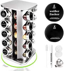 SAEIV Rotation Gewürzregal Stehend | Gewürze
