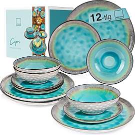 SÄNGER | Geschirrset Capri 12 tlg, Teller Set 4