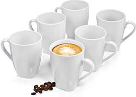 SÄNGER | Kaffeebecher Set Avalon 6 tlg, Porzellan 