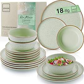 SÄNGER Rio Minze | Tafelservice 18 teilig,