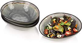 SÄNGER | Salatschale Capri Grau 4 tlg,