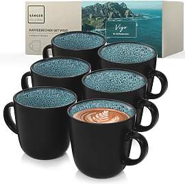 Sänger Vigo | Kaffeebecher 6 Personen, Steingut