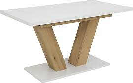 Säulen-Esstisch HELA "HAMM", weiß,