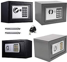 Safe Tresor mit Schlüssel mit Elektronischem