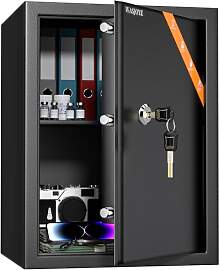 Safe Tresor mit Schlüssel, WASJOYE Möbeltresor