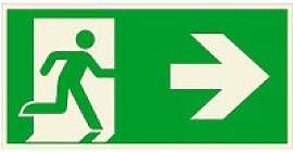 SafetyMarking® Rettungszeichen-Aufkleber