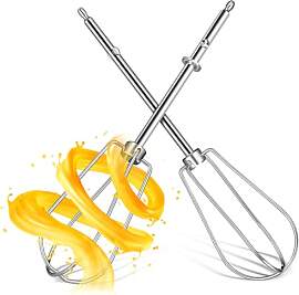 SAFIGLE 2 Stück Ersatz Rührstäbe für Handmixer 