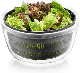 Salatschleuder GEFU "4-IN-1, Schleuder für