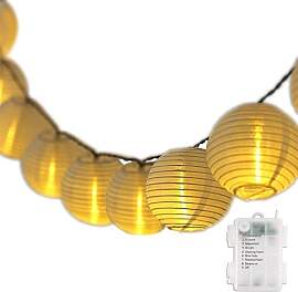 SALCAR 10m Lampion LED Lichterketten