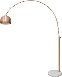 SALESFEVER Bogenlampe "Clara", braun