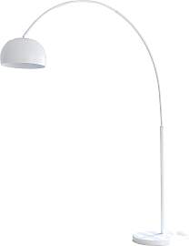 SALESFEVER Bogenlampe "Frieso", weiß,