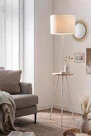 SALESFEVER Stehlampe "Carlson", weiß,