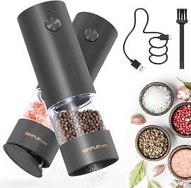Salz und Pfeffermühle Elektrisch, SIMPLETASTE