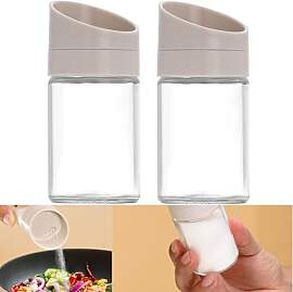 Salz und Pfefferstreuer Set,Smavles 2Pcs
