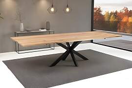SAM Esstisch Sessa mit Ansteckplatten | 180 x 90