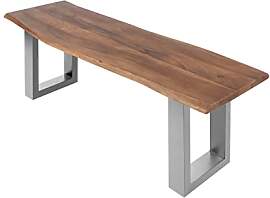 SAM Esszimmerbank 160x42 cm Chicago, Akazienholz