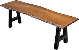 SAM Esszimmerbank 160x42 cm Quintus, Akazienholz