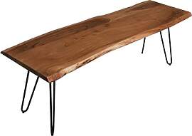 SAM Esszimmerbank 160x42 cm Quintus, Akazienholz