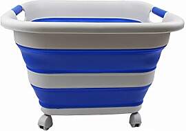 SAMMART Wäschekorb aus Kunststoff,