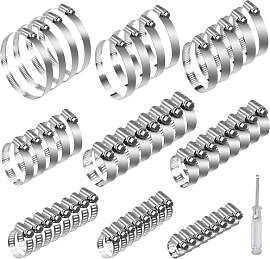 Samulee 58 Stk Schlauchschellen Set, Einstellbare