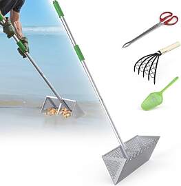 Sand Floh Rake aus Aluminium für den Strand, 134