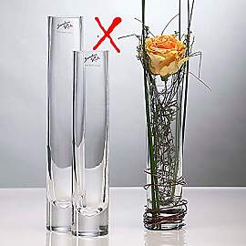Sandra Rich Glasvase Blumenvase Serie SOLIFLEUR